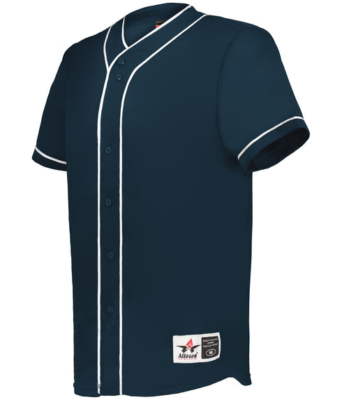Alleson Diamond Full-Button Baseball Jersey